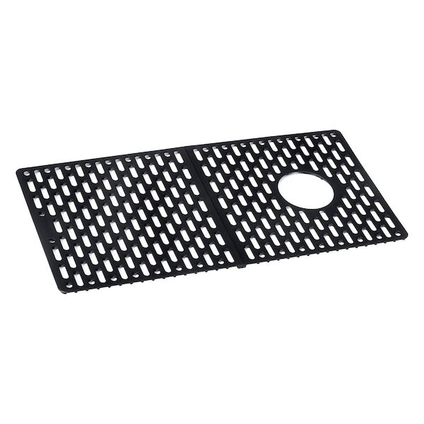 Ruvati Silicone Bottom Grid Sink Mat for RVG1302 and RVG2302 Sinks Black RVA41302BK - main